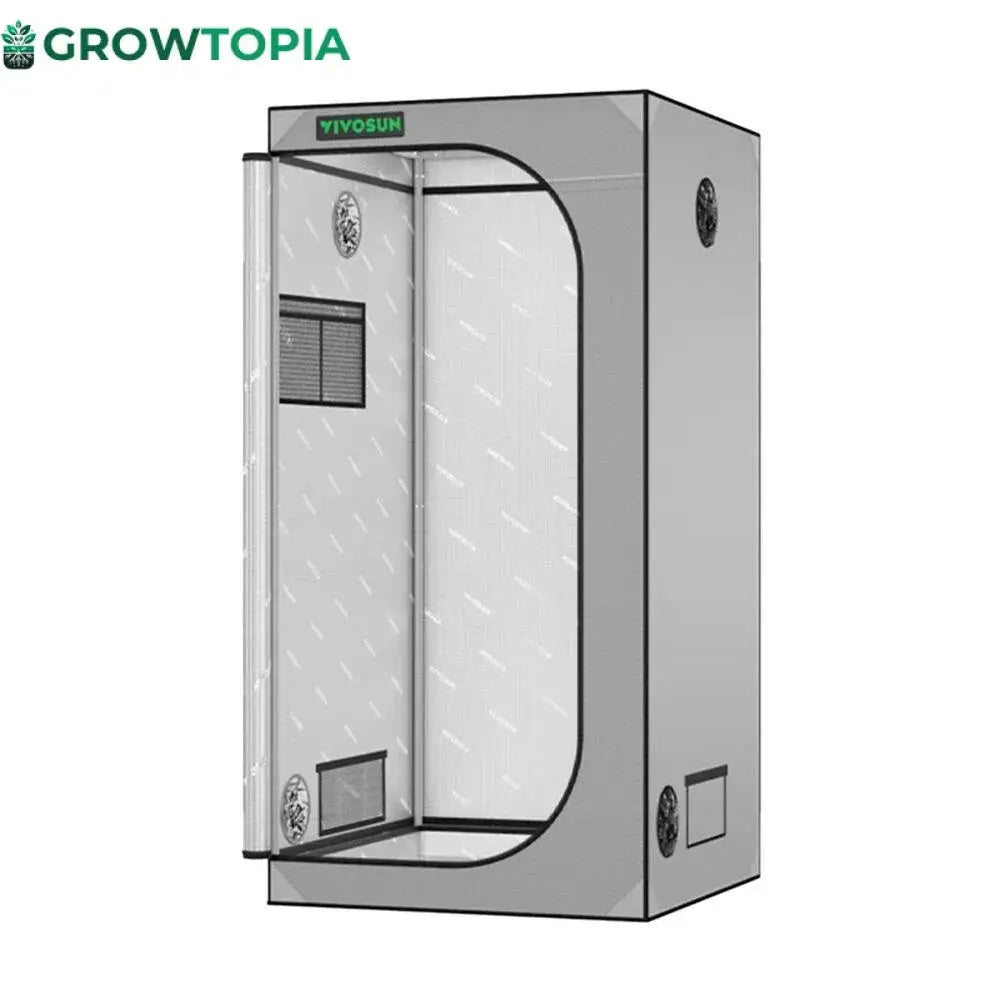 Estufa Premium Gray Grow Tent Vivosun 90X90X180Cm