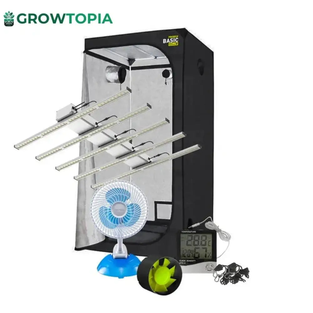 Kit De Cultivo Standard - Estufa Basic + Painel Leds 400W 150X150X200Cm