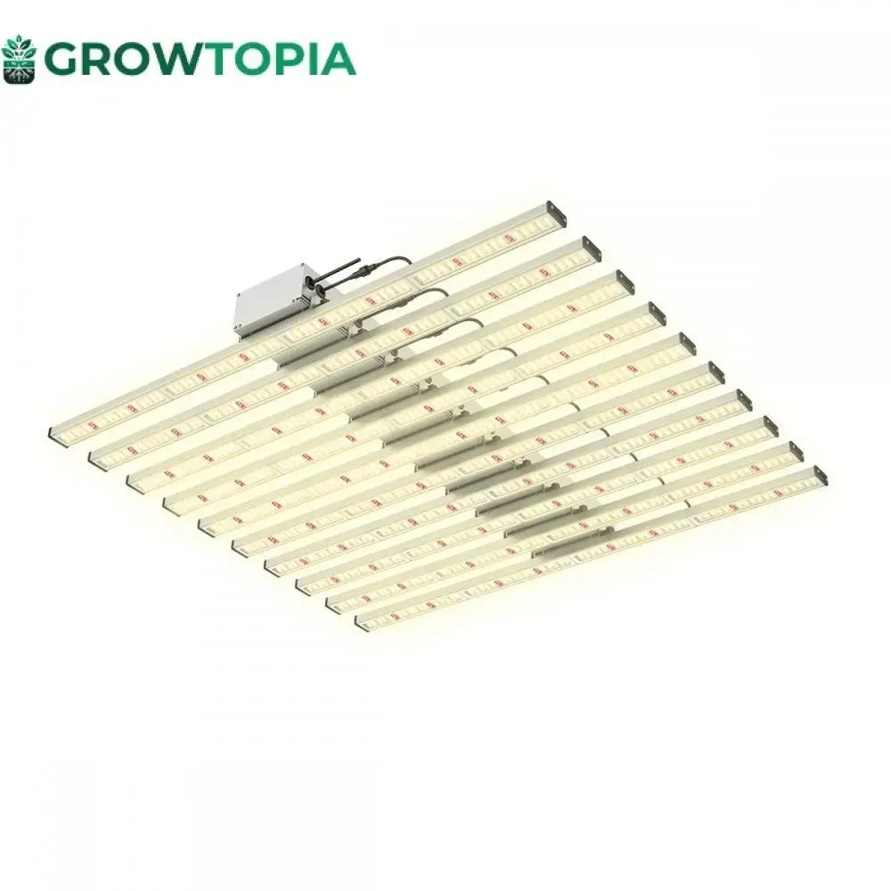 Painel De Led Quantum Bar Pl 800W Para Cultivo Indoor - Chip Samsung Lm301H E 660Nm Bivolt